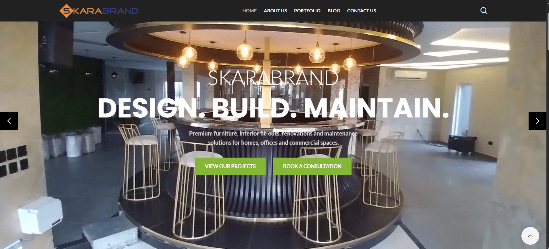 Skara Brand fashion website